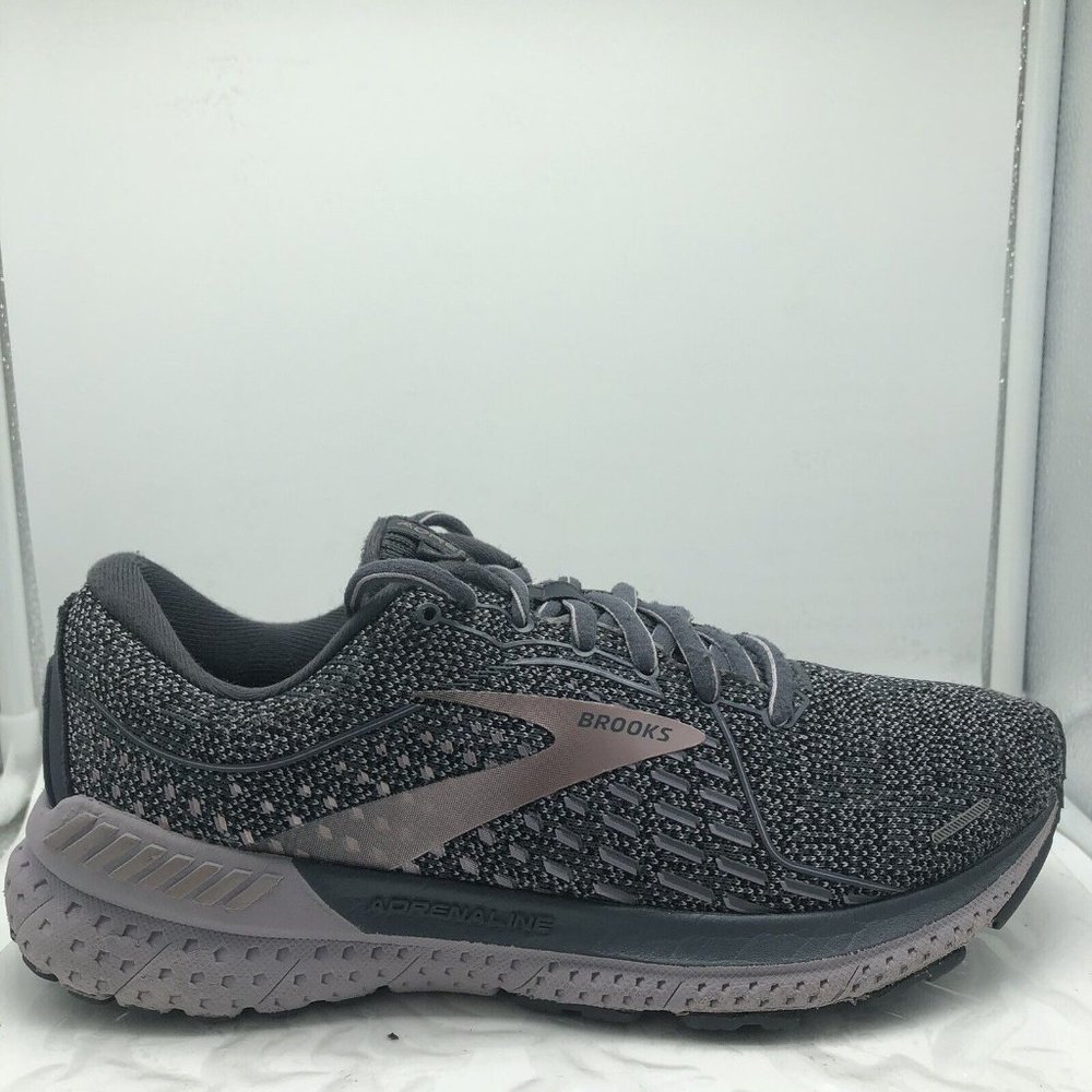 Brooks Adrenaline GTS 21 Womens SZ 8 D Wide 1203291D528 Shoes Lavender Sneaker